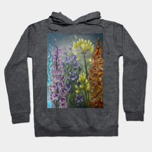 Multi colour flowers Hoodie